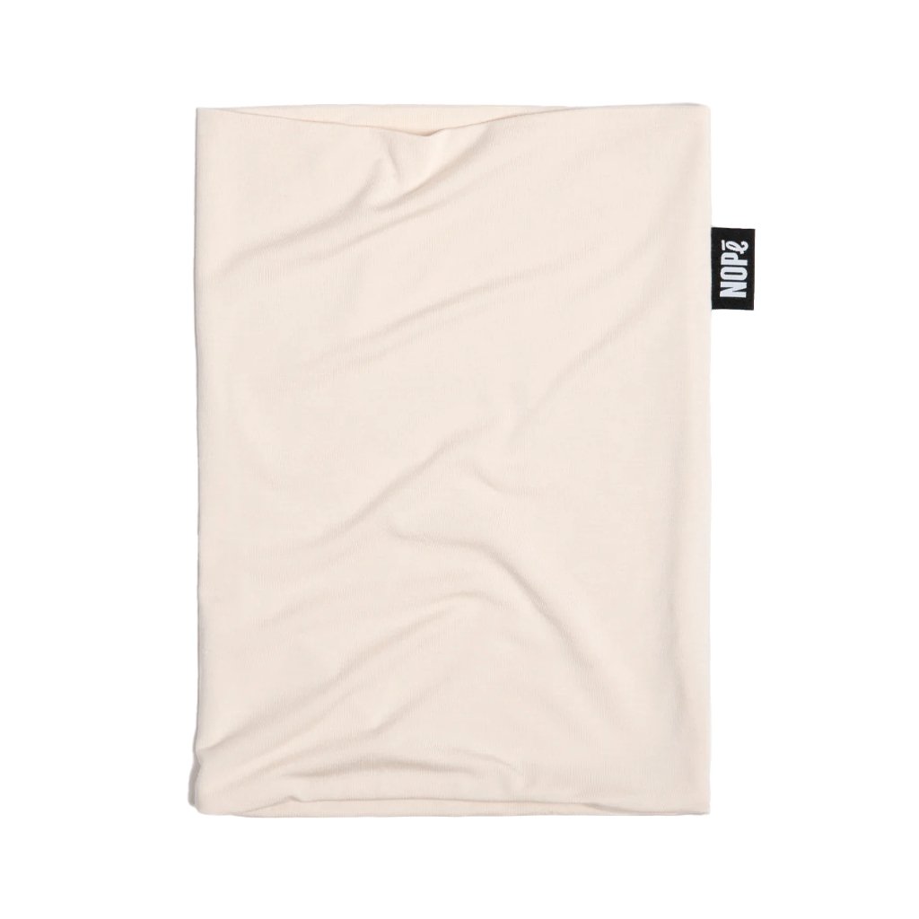 Bamboo Neck Warmer NOPé - Soft White OS - Genetik Sport