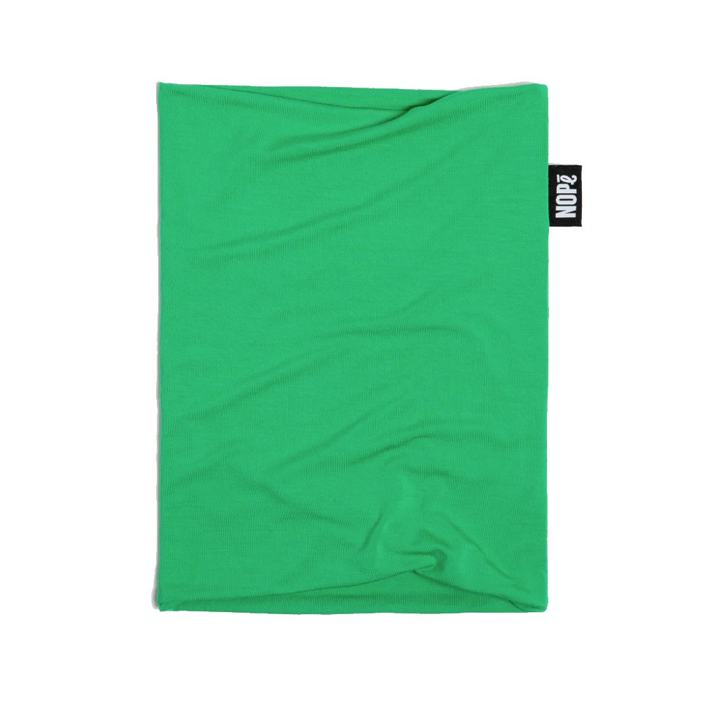 Bamboo Neck Warmer NOPé - Vibrant Green OS - Genetik Sport