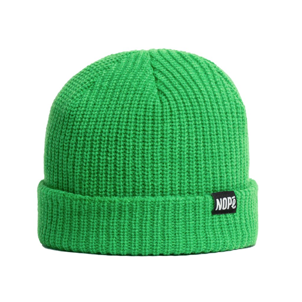 Youth Beanie NOPé - Vibrant Green - Genetik Sport