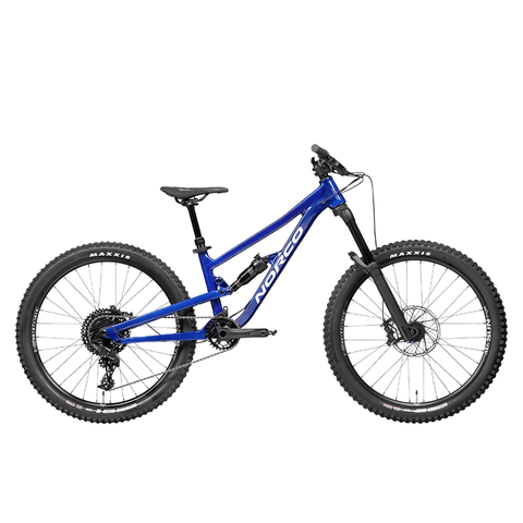 Bike Norco Fluid 1 FS 24" - Blue/Chrome - Genetik Sport