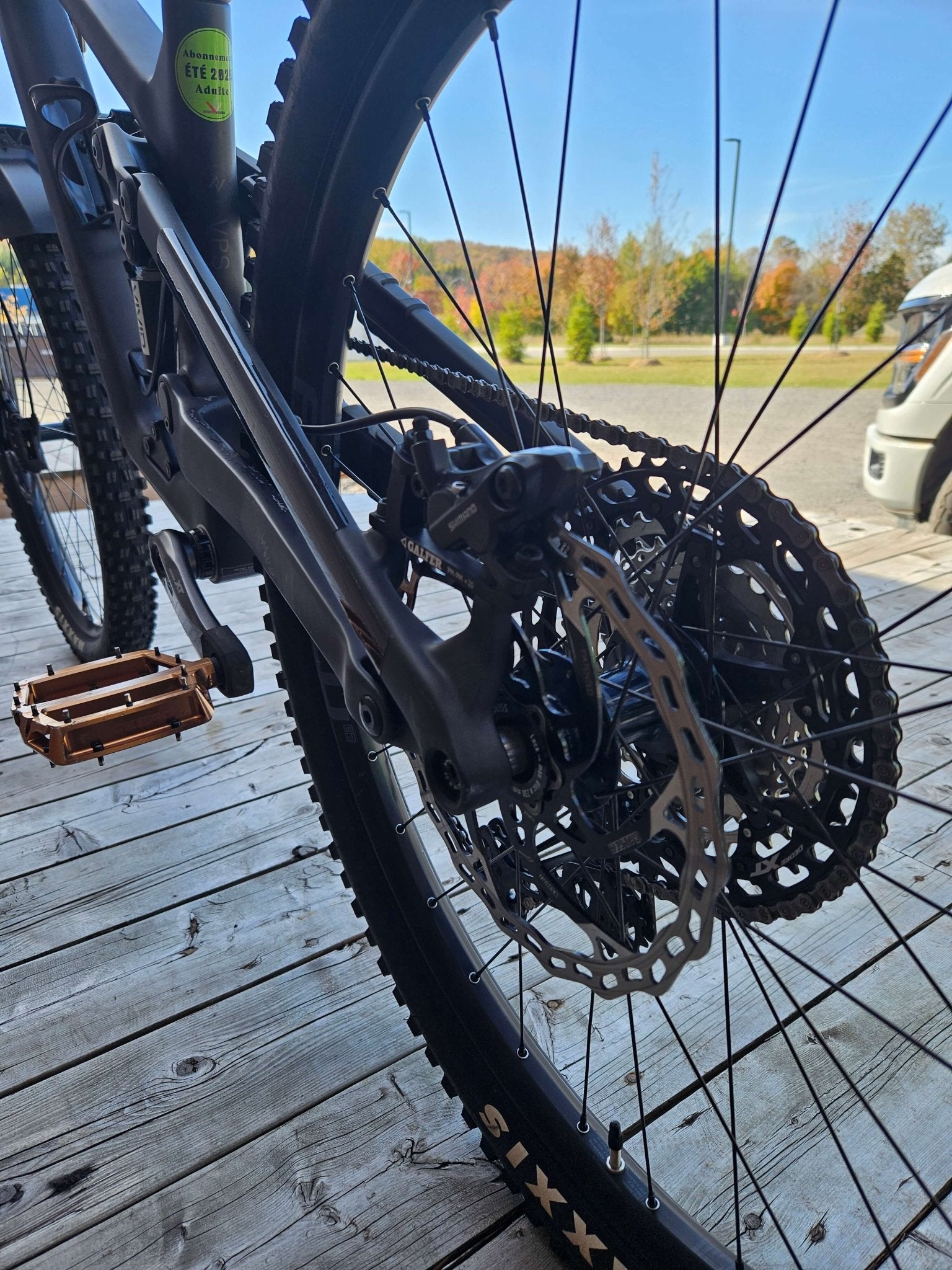 Demo Bike Norco Sight C2 150 MX - Raw Fast Black - Genetik Sport