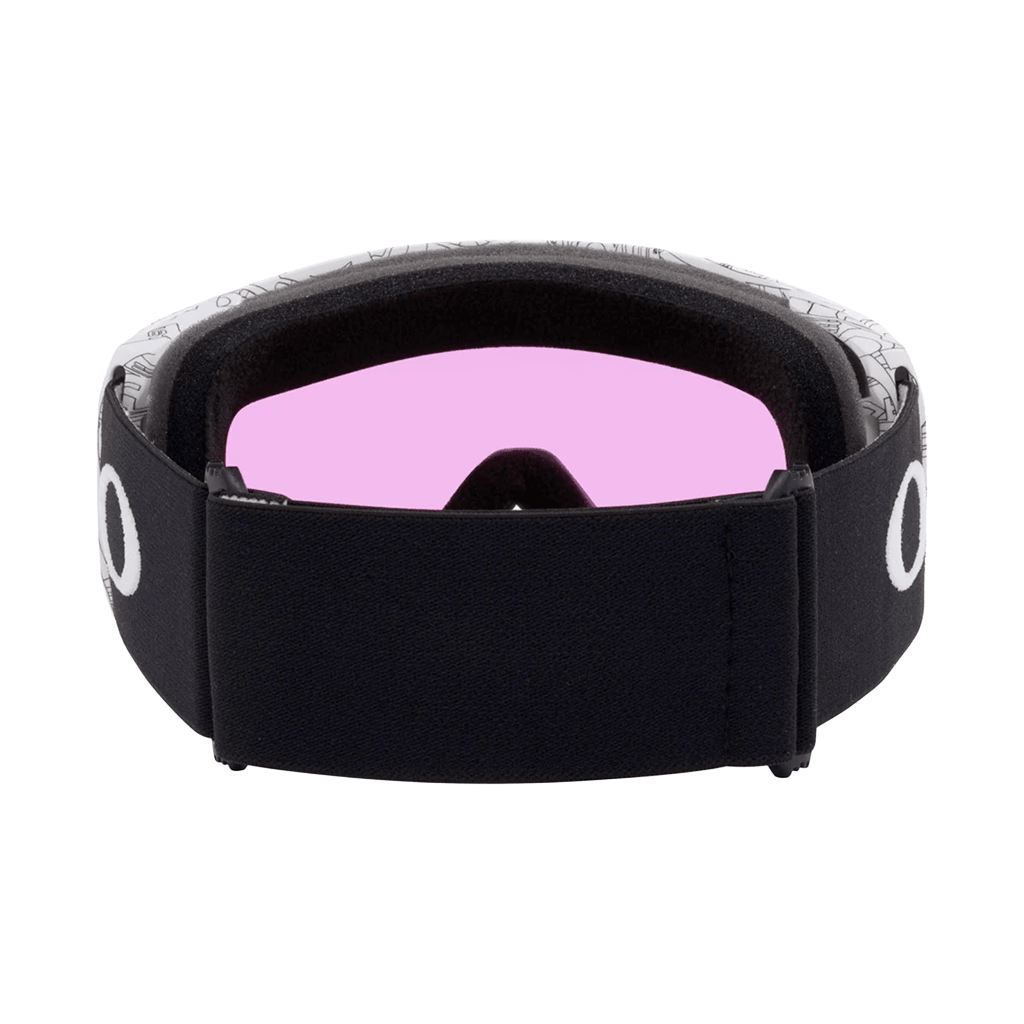 Goggles Oakley Line Miner L White Ghost Text - Prizm Snow Iced Iridium - Genetik Sport