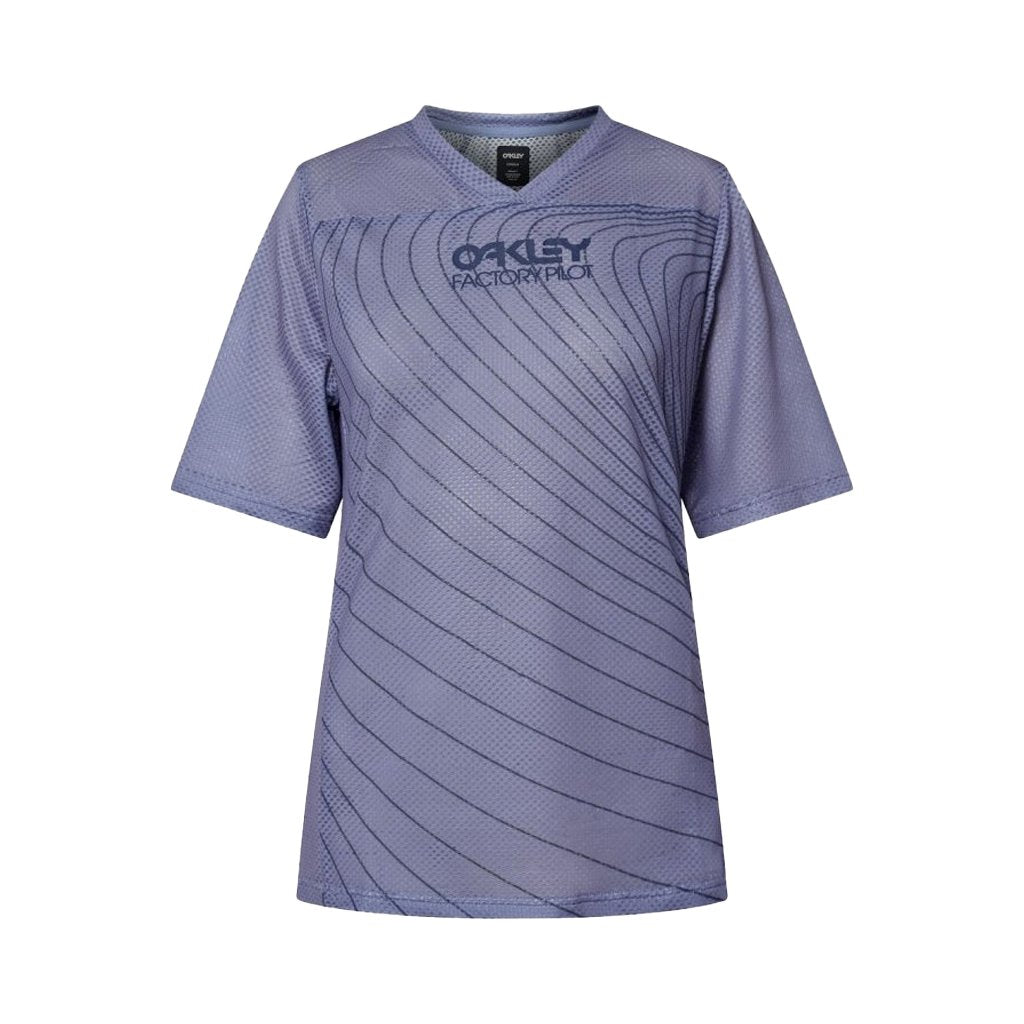 Jersey Womens Oakley Factory Pilot RC SS - New Lilac - Genetik Sport