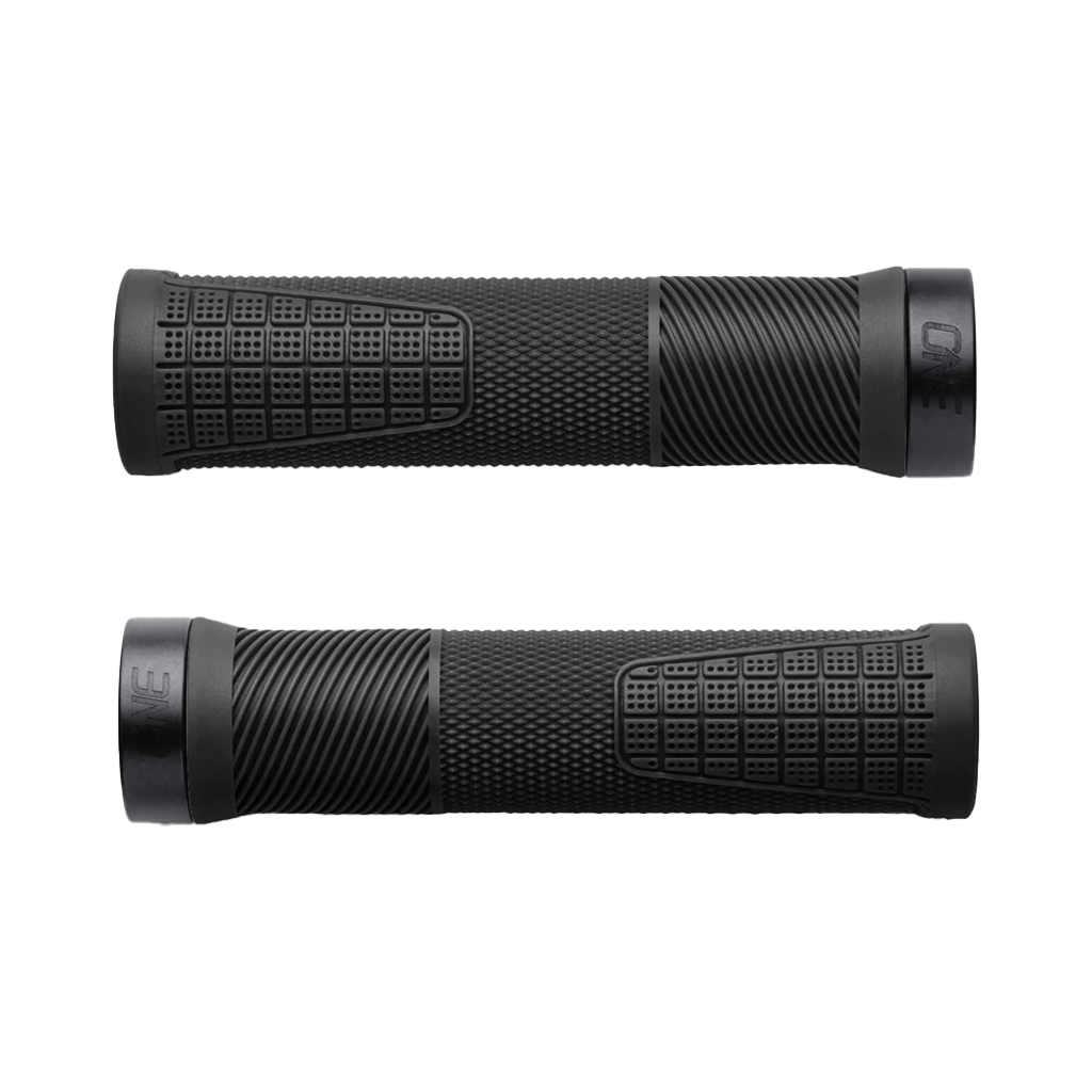 Grips OneUp Components Lock - On - Black Thin - Genetik Sport