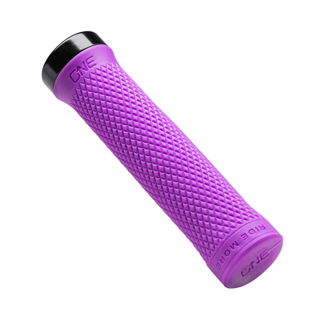 Grips OneUp Components Lock - On - Purple - Genetik Sport