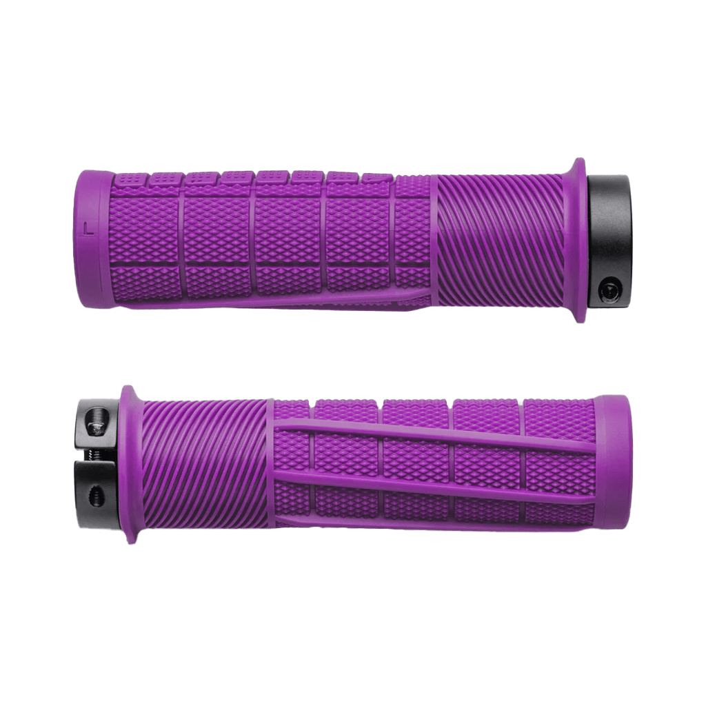 Grips OneUp Components Lock - On - Purple Thick - Genetik Sport