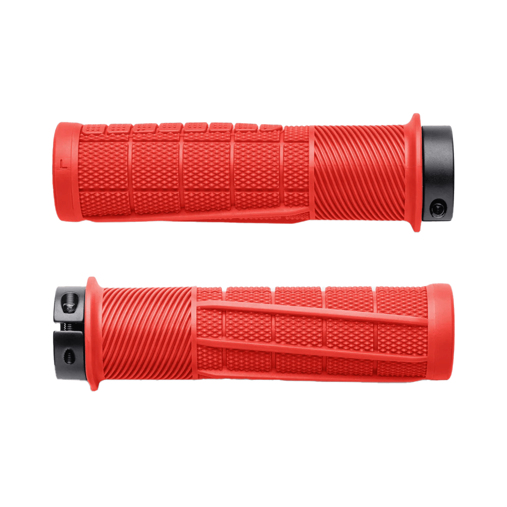 Grips OneUp Components Lock - On - Red Thick - Genetik Sport