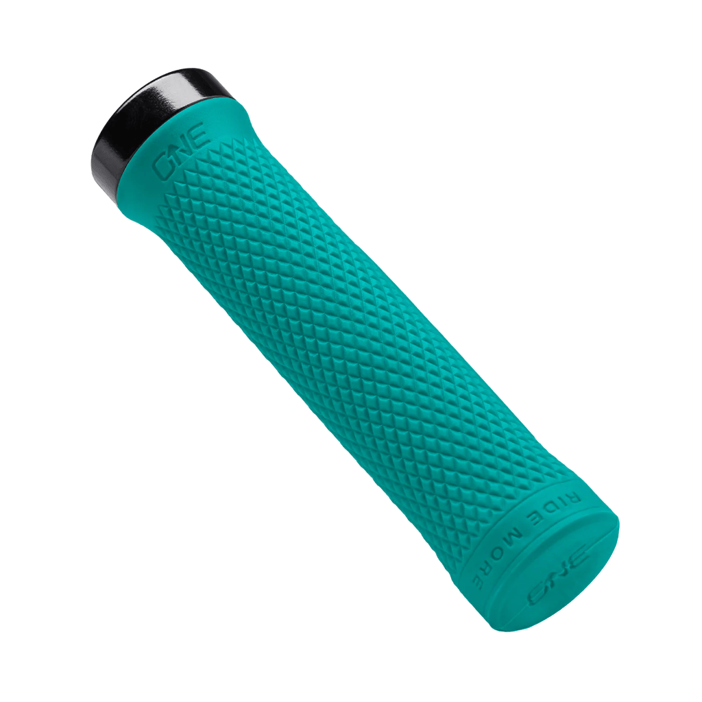 Grips OneUp Components Lock - On - Turquoise - Genetik Sport