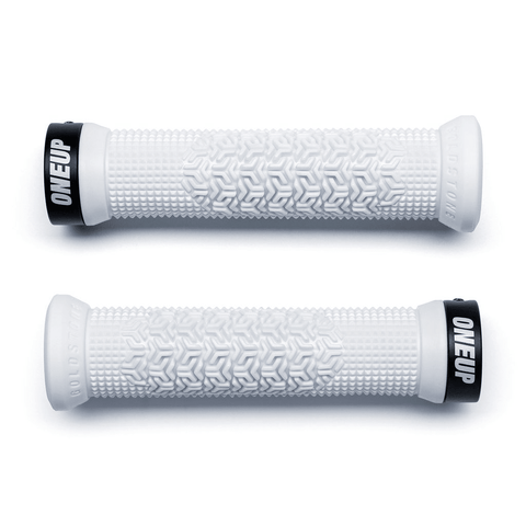Grips OneUp Lock - On Jackson Goldstone Signature - White - Genetik Sport