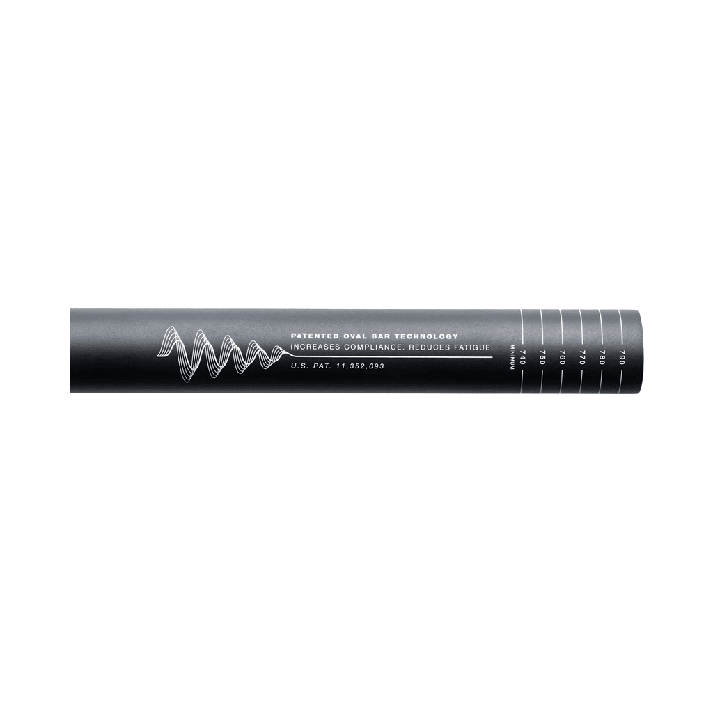 Handlebar OneUp Components V2 Carbon 800mm Wide 35mm Diameter 35mm Rise - Genetik Sport