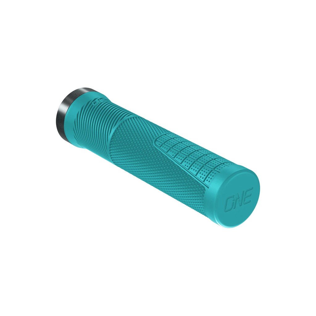 Lock-On Grips OneUp Components Turquoise Thin - Genetik Sport