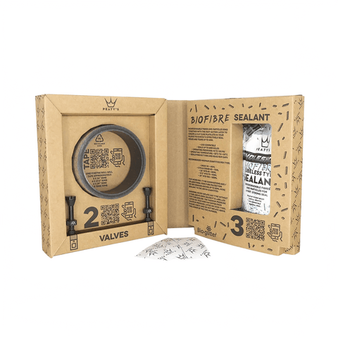MTB Tubeless Conversion Kit Peatys 25mm XC - Genetik Sport