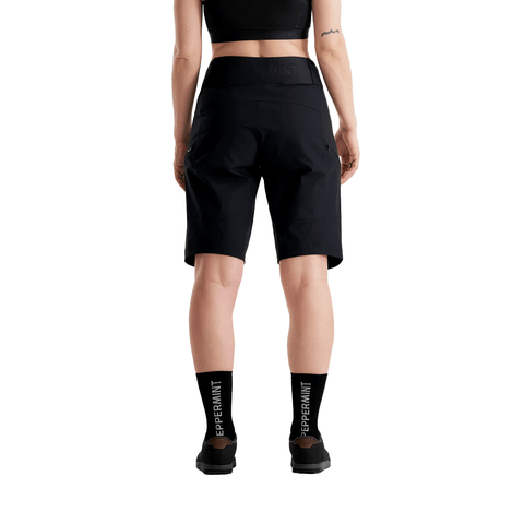 Shorts Peppermint Signature Tech - Black - Genetik Sport