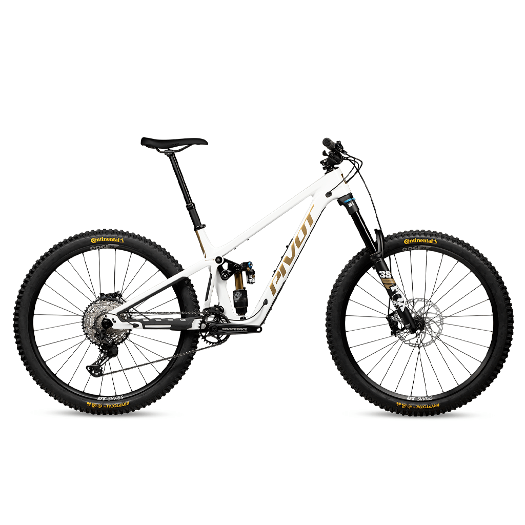 Bike Pivot Firebird Ride SLX/XT Air - White Gold - Genetik Sport
