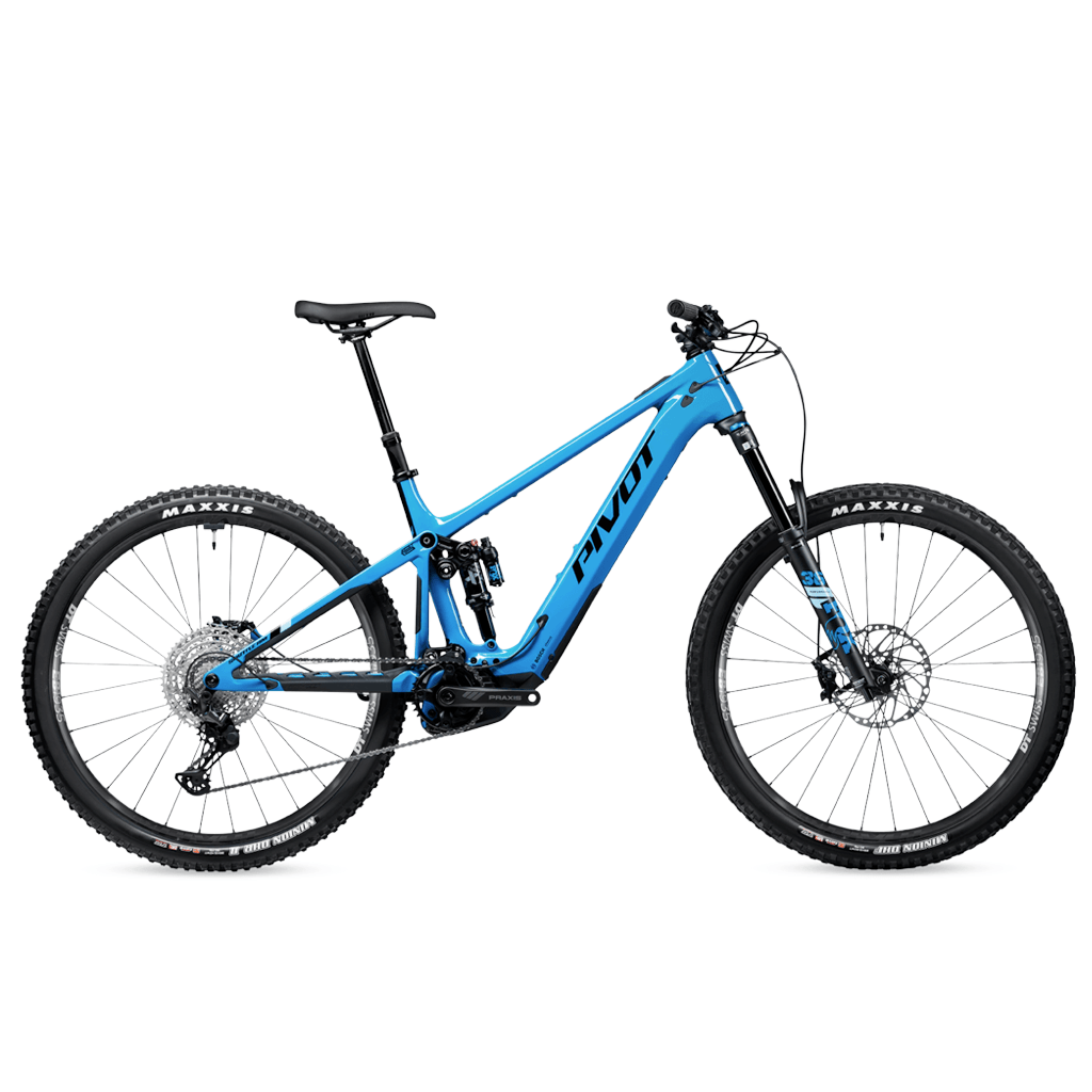 E - Bike Pivot Shuttle AM Ride SLX/XT - Blue Neptune - Genetik Sport