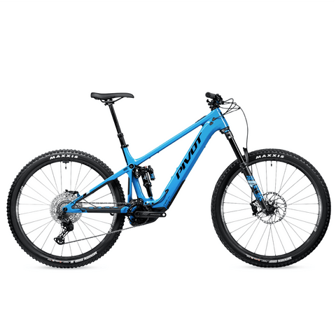 E - Bike Pivot Shuttle AM Ride SLX/XT - Blue Neptune - Genetik Sport