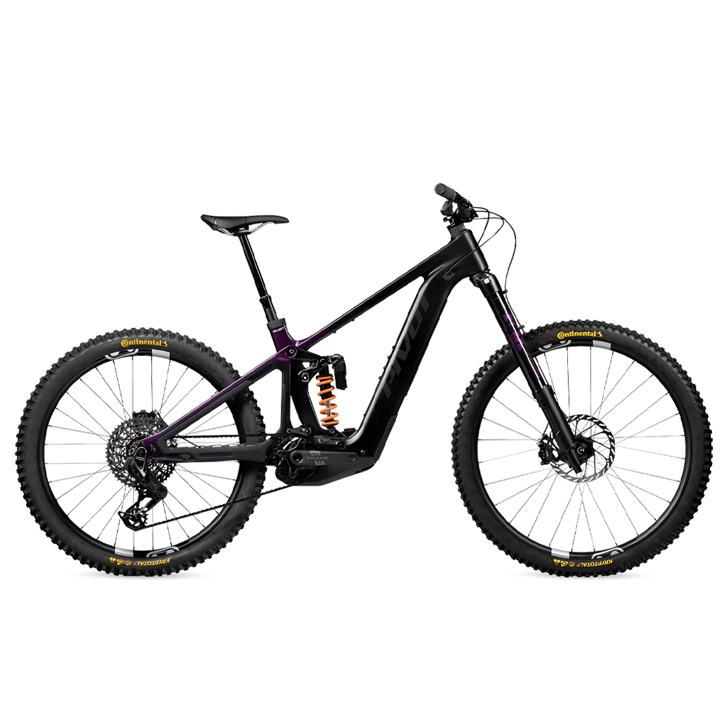 E - Bike Pivot Shuttle LT Pro X0 Gen5 CXR Podium Elite - Black Royal Purple - Genetik Sport