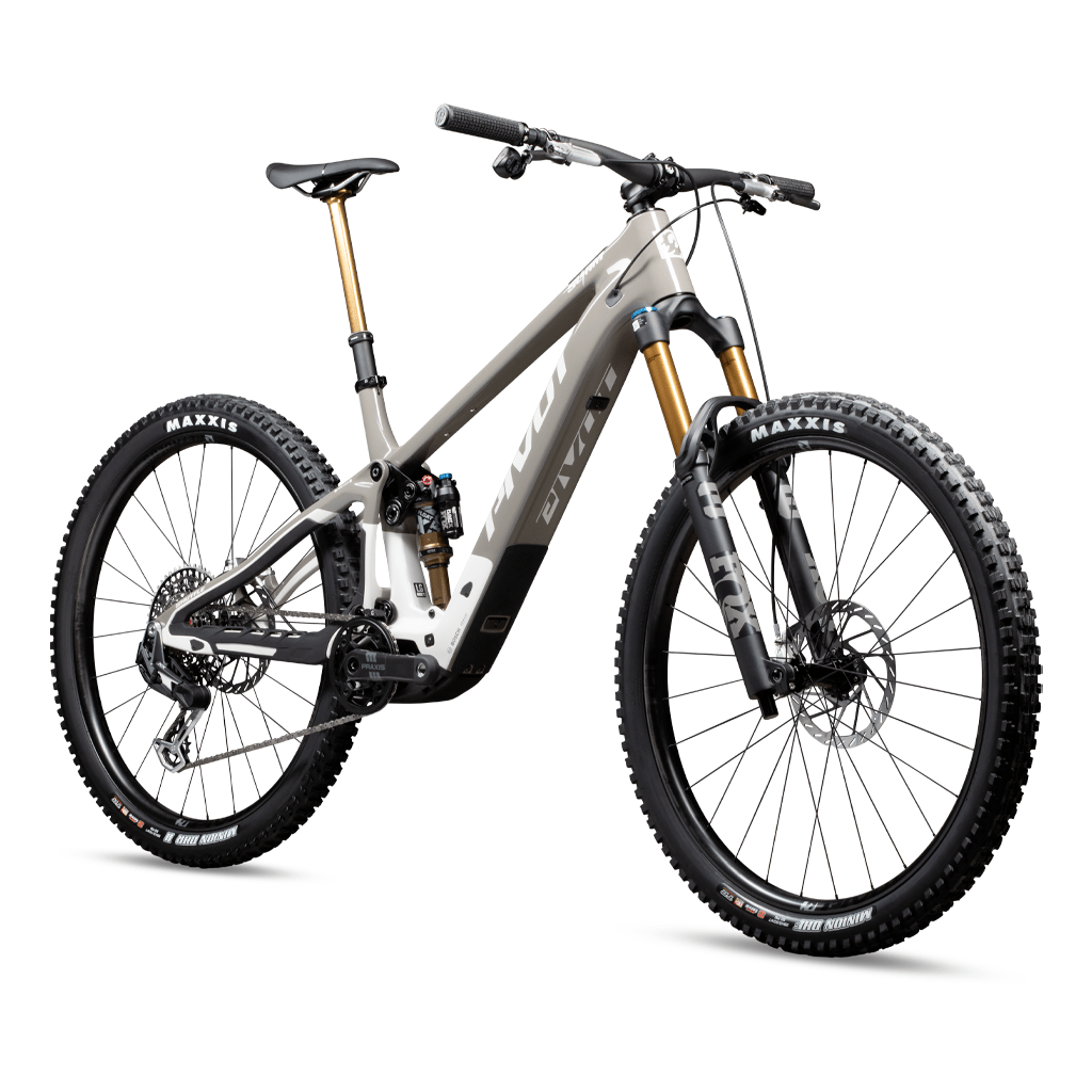 E - Bike Pivot Shuttle SL AM Pro X0 AXS - Brownstone - Genetik Sport