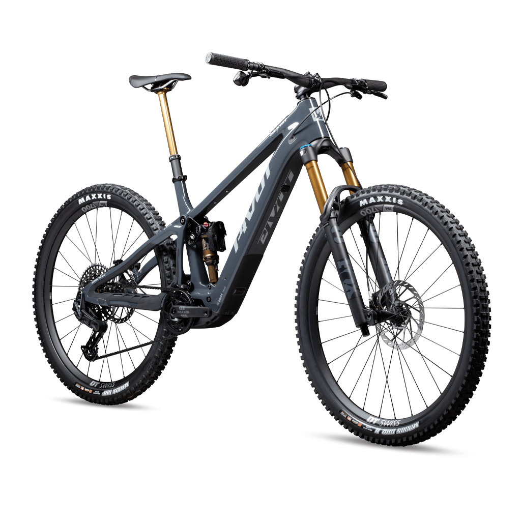 E - Bike Pivot Shuttle SL AM Pro X0 AXS - Gloss Grey - Genetik Sport