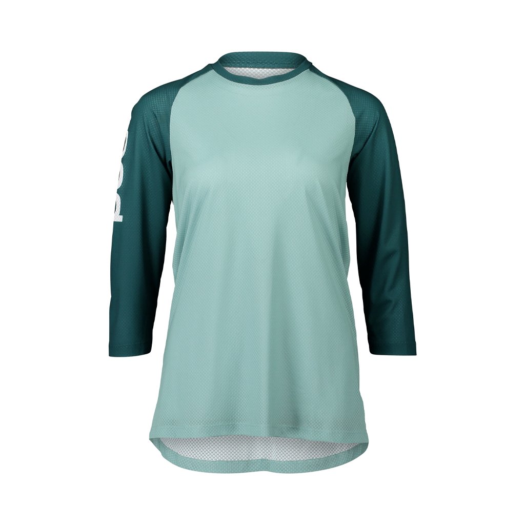 Jersey POC Womens MTB Pure 3/4 - Light Blue/Dioptase Blue - Genetik Sport