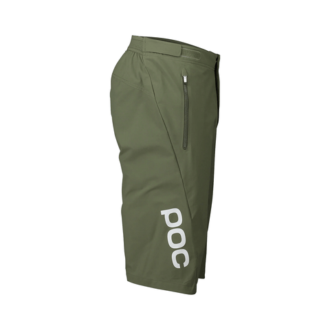 Shorts POC Mens Essential Enduro - Epidote Green - Genetik Sport