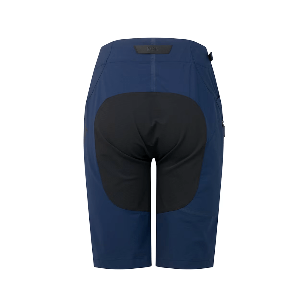 Shorts Rapha Womens Trail Finale - Dress Blues / Basic Black - Genetik Sport