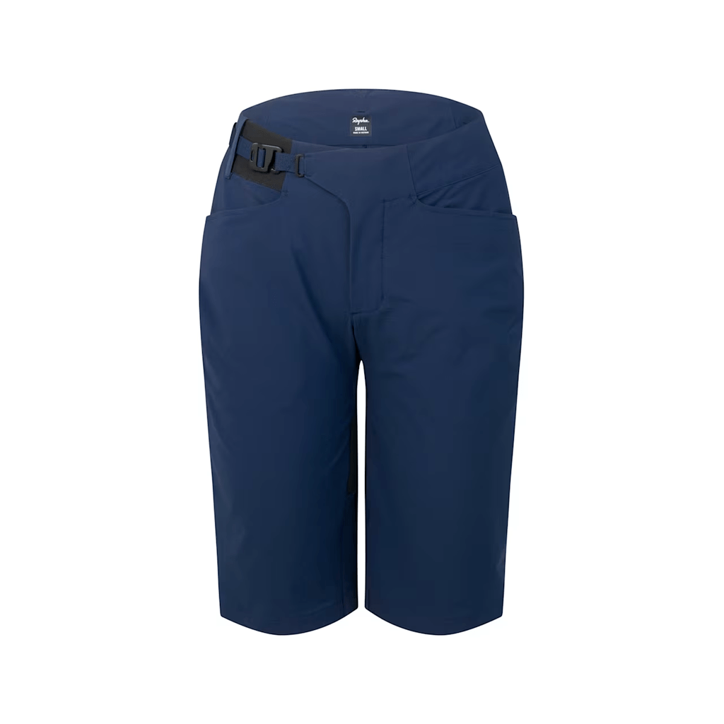 Shorts Rapha Womens Trail Finale - Dress Blues / Basic Black - Genetik Sport