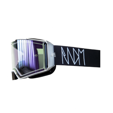 MTB Goggles RNDM Outline - White - Genetik Sport