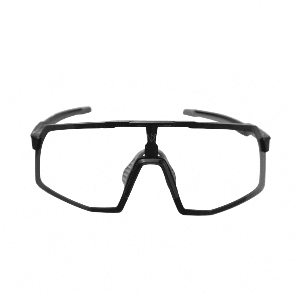 Sunglasses RNDM Flow Black - Clear Lens - Genetik Sport