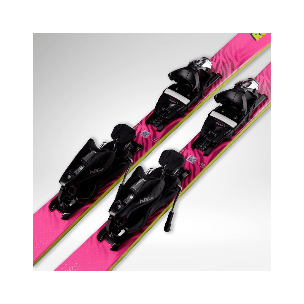 Skis Rossignol Super Forza Pink K - NX12 Konect Black Chrome - Genetik Sport