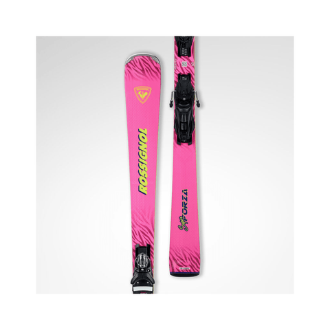Skis Rossignol Super Forza Pink K - NX12 Konect Black Chrome - Genetik Sport