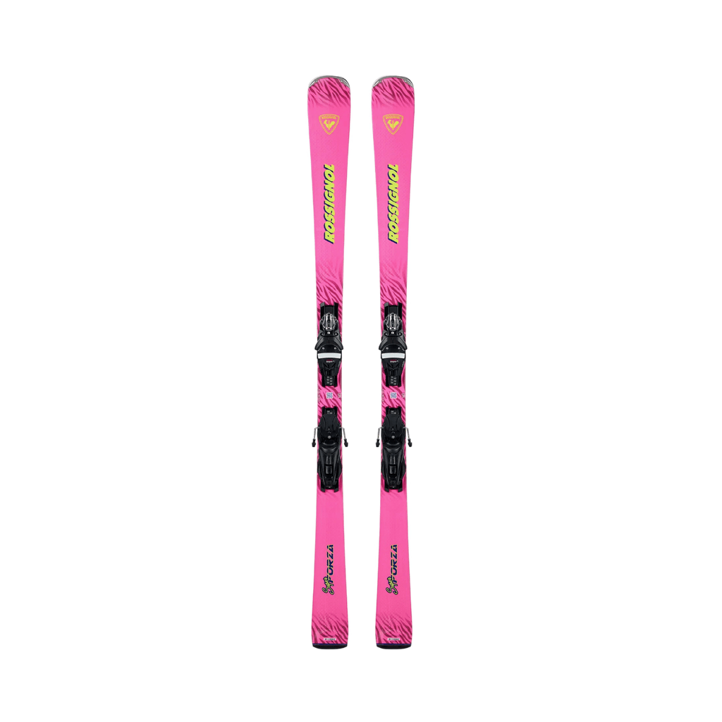 Skis Rossignol Super Forza Pink K - NX12 Konect Black Chrome - Genetik Sport