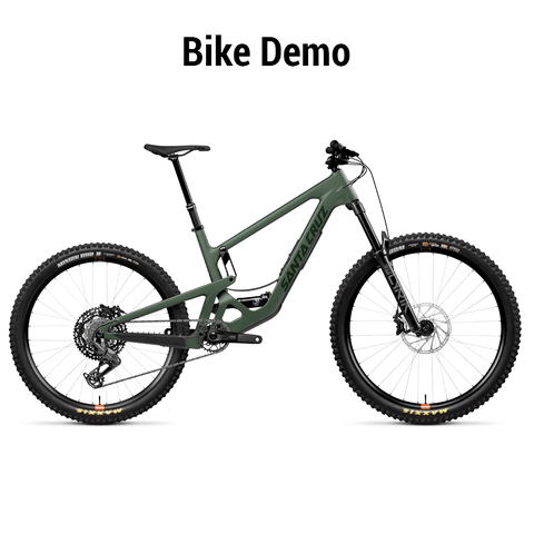 Bike Santa Cruz Bronson 5 C Mx Eagle 70 - Matte Poblano Green - Genetik Sport