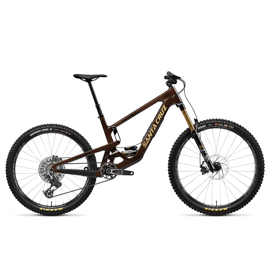 Bike Santa Cruz Bronson 5 CC Mx X0 AXS - Translucent Root Beer - Genetik Sport