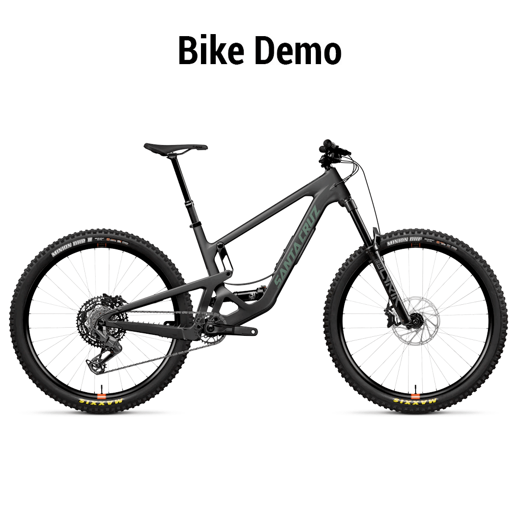 Bike Santa Cruz Hightower 4 C 29 Eagle 70 - Matte Black - Genetik Sport