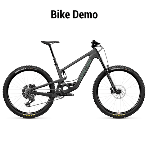 Bike Santa Cruz Hightower 4 C 29 Eagle 70 - Matte Black - Genetik Sport