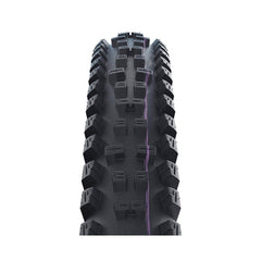 Tire Schwalbe Tacky Chan 29"x2.40 Folding Clincher Addix Ultrasoft Super Gravity TL Easy 67TPI Black - Genetik Sport