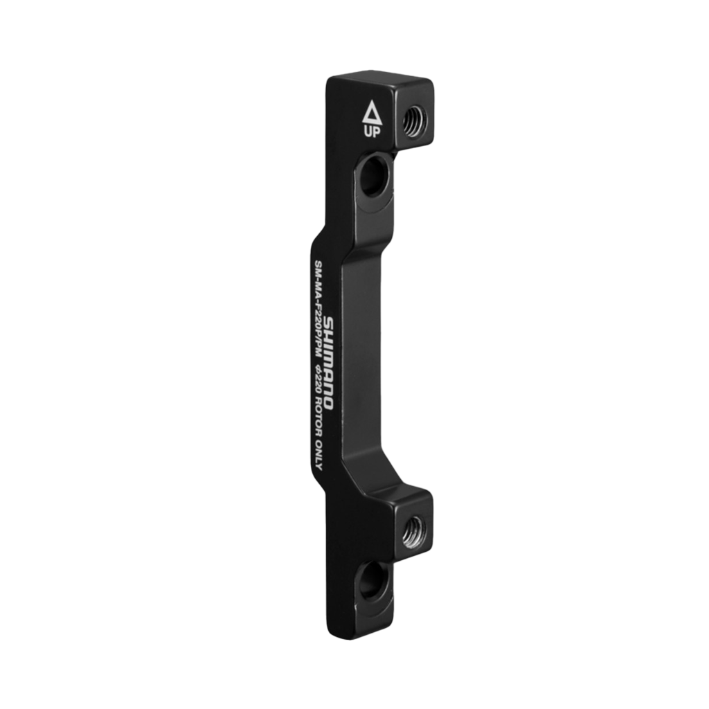 Disc Brake Caliper Mount Adapter Shimano SM - MA - F220P/PM Post Mount 180mm to 220mm - Genetik Sport