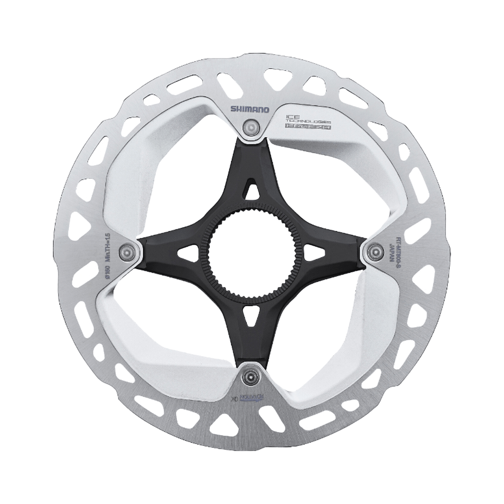 Rotor Shimano XT RT - MT800 Centerlock W/ Lock Ring 160mm - Genetik Sport