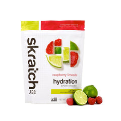 Sport Drink Mix Skratch Labs 440g - Raspberry Limeade With Caffeine - Genetik Sport
