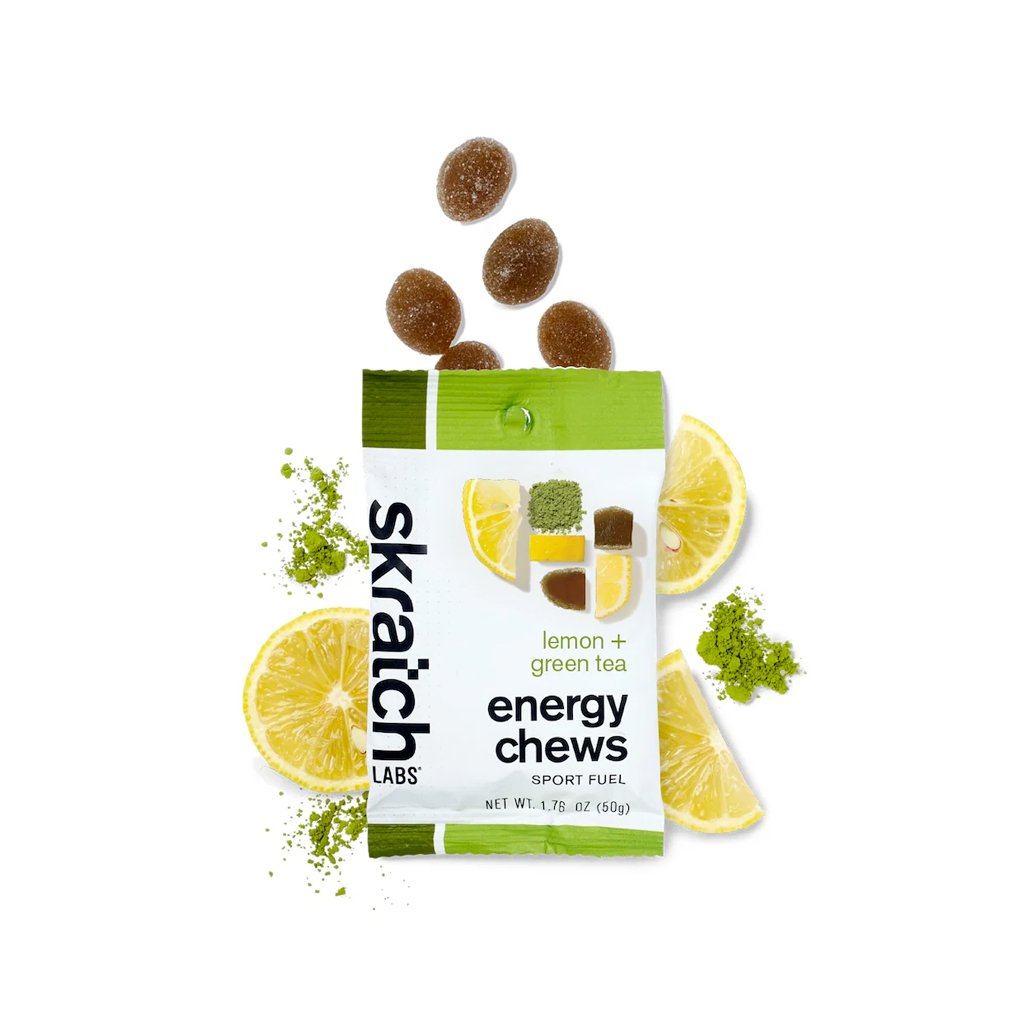 Sport Energy Chews Skratch Labs 50g - Matcha Green Tea & Lemon - Genetik Sport