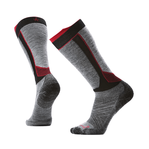 Smartwool Intraknit Ski Targeted Cushion - Black - Genetik Sport