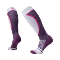 Women's Socks Smartwool Targeted Cushion OTC - Purple Iris - Genetik Sport