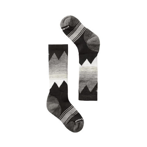 Youth Socks Smartwool Ski Light Cushion OTC - Black - Genetik Sport