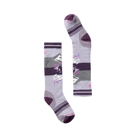 Youth Socks Smartwool Wintersport Full Cushion Gondola OTC - Purple Eclipse - Genetik Sport