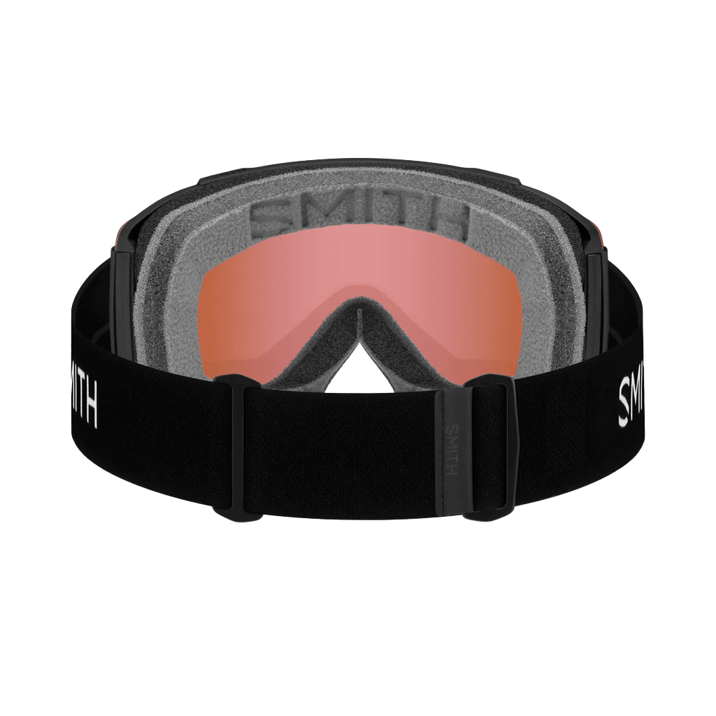 Goggles Smith Squad Black - ChromaPop Everyday Rose Gold Mirror - Genetik Sport