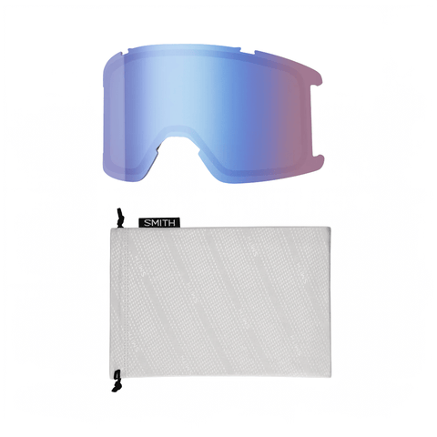 Goggles Smith Squad Black - ChromaPop Everyday Rose Gold Mirror - Genetik Sport