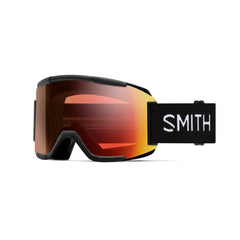 Goggles Smith Squad Black - ChromaPop Pro Photochromic Red Mirror - Genetik Sport