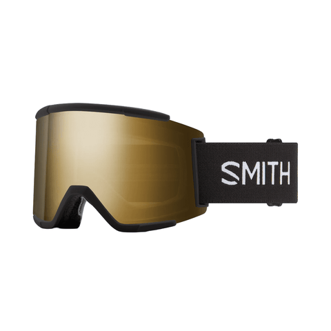 Goggles Smith Squad XL Black - ChromaPop Sun Black Gold Mirror - Genetik Sport