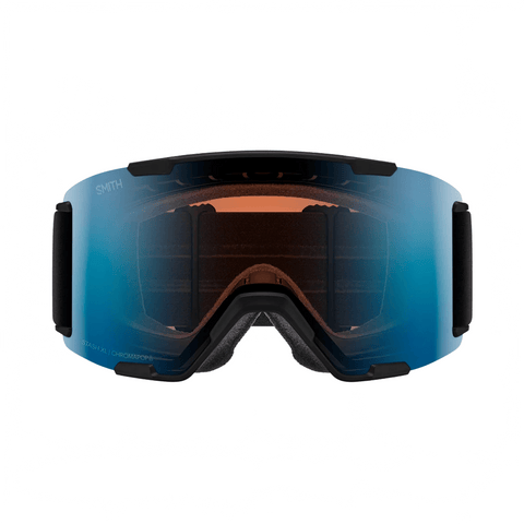 Goggles Smith Stash XL Black - ChromaPop Pro Photochromic Blue Mirror - Genetik Sport